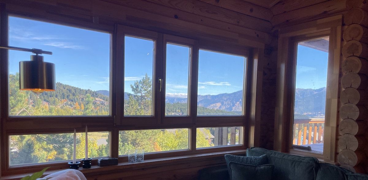 Airbnb performant: Beautiful Chalet at the foot of the slopes/panoramic view à Bolquère