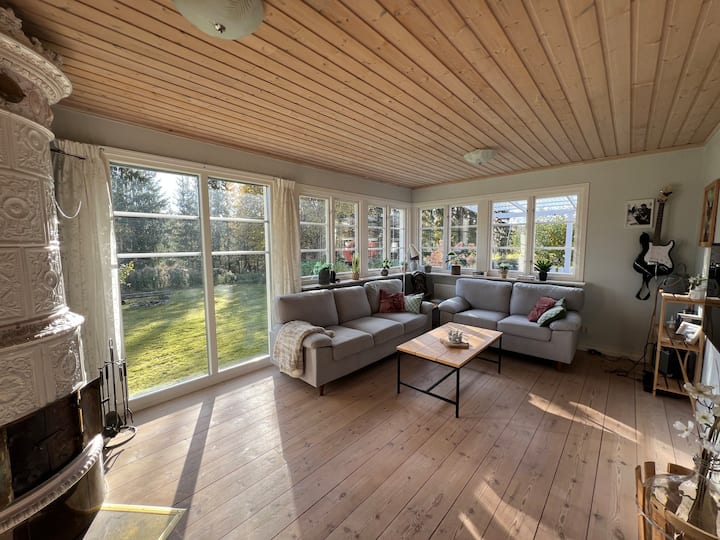 Vrijstaande Boswoning Nabij Het Meer Vikern - Sweden