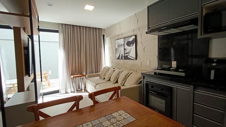 Flat Garden 48m2 De Luxo/ ÁRea Nobre De Brasília - Brasília