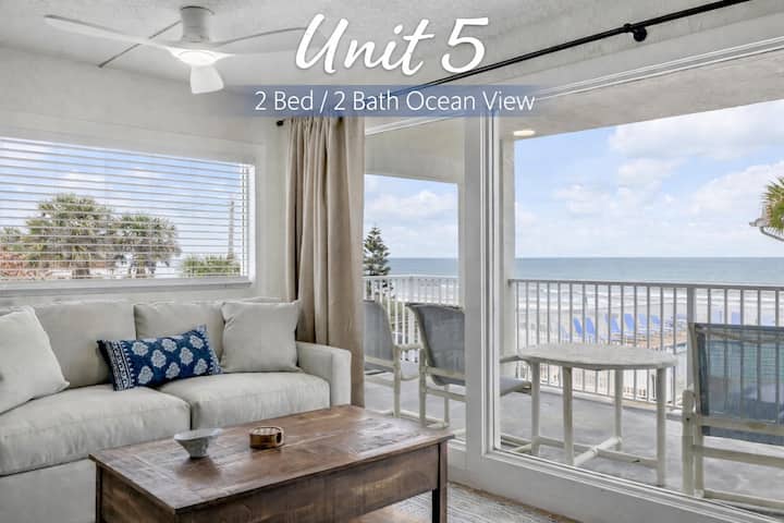 Waves & Wonder: Ocean View Escape - New Smyrna Beach, FL