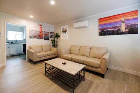 Top Airbnb: Upscale Bay Area themed place near Santana Row in Winchester North