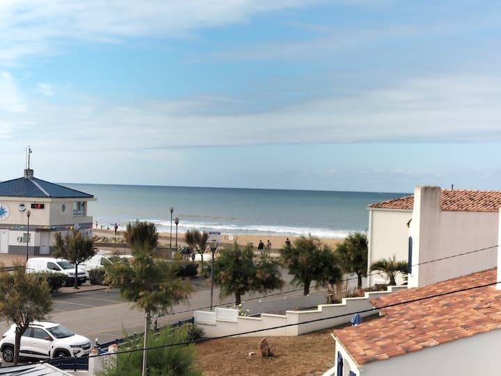 Appartement 6 Pers. Vue Sur Plage Et Sur Le Port - Jard-sur-Mer