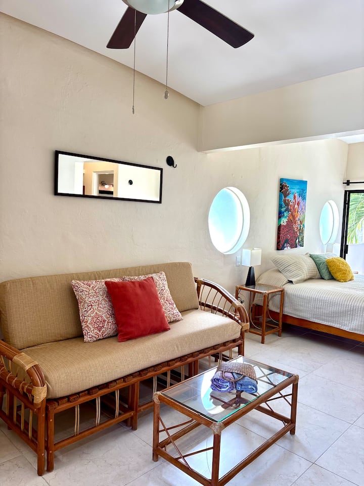Cabaña Aracari, Second Floor With Roof Patio - Puerto Morelos