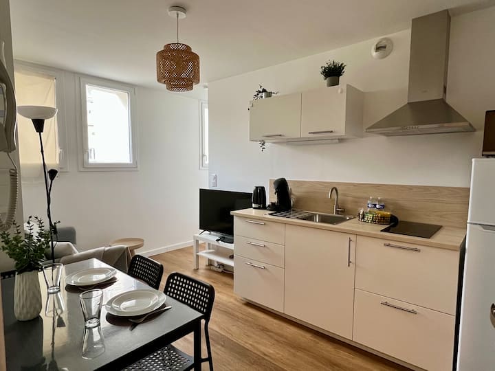 Le Cosy Room - T2 Moderne, Tout Confort - N*2 - Trignac