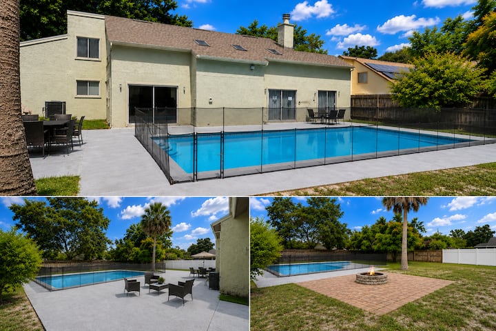 Pool & Fire Pit Near Universal Parks - Orlando