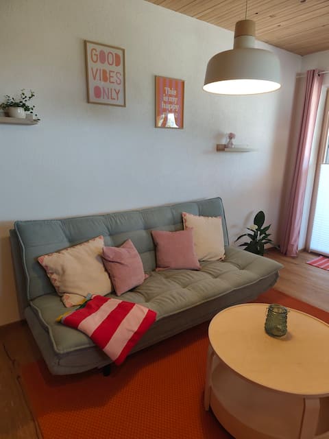 Top Airbnb: Villino Kunterbunt - Vacation apartment in Möstenberg in Oberallgäu
