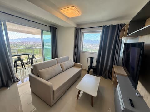 Amazing 2-bedroom family penthouse with air conditioning