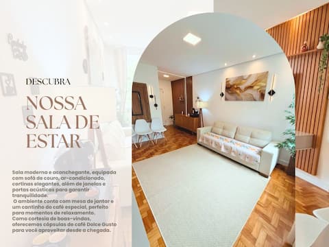 Top performing Airbnb: Apt Leblon • 3BR • Walk to Beach and Restaurants in Leblon