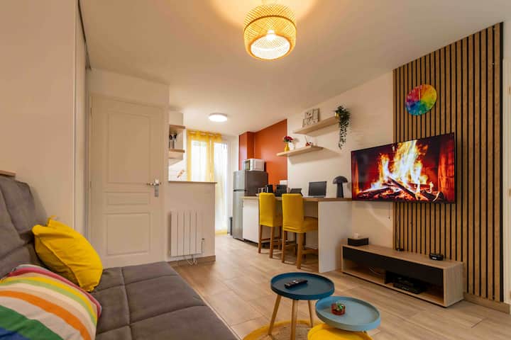 Joli Studio Cosy Proche Gare – Wifi & Confort - Villemomble