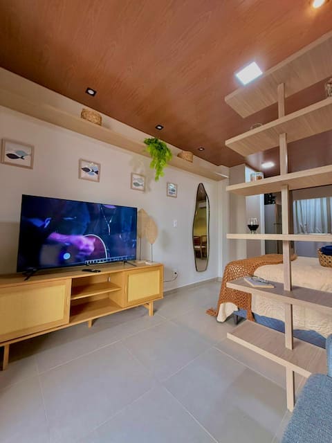 Anúncio popular: Flat StudioMar - beachfront up to 4 p - on the sand em Coruripe