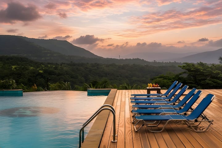 Stayvista At Ps Infinity Hideout W/ Pool, Theatre - Lavasa