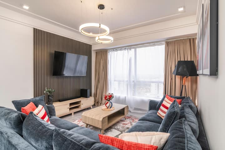 Ember| 2br With Expansive City View, Pool, Gym - Nairobi