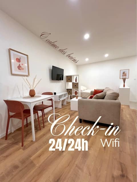 Ô calme des Bains - Cozy studio in the heart of Digne