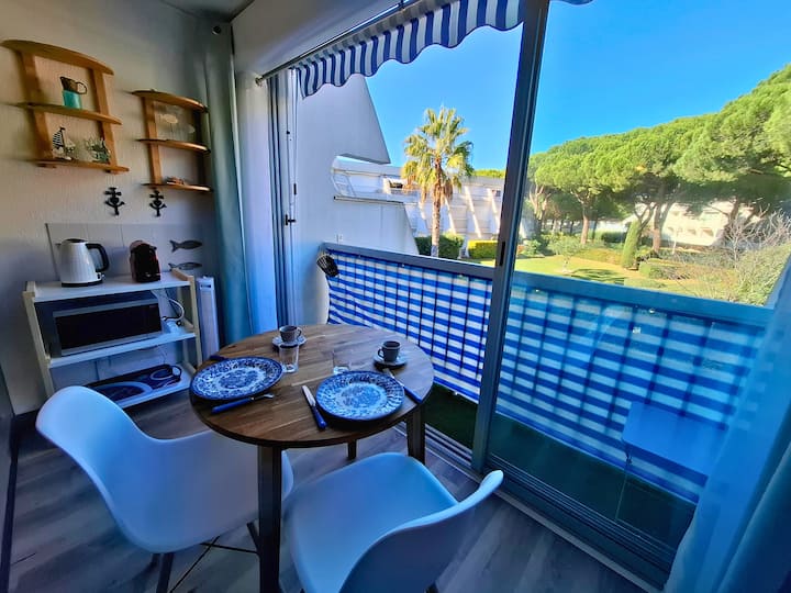 La Frégate Port Camargue (Parking, Wifi, 2 Vélos) - Le Grau-du-Roi