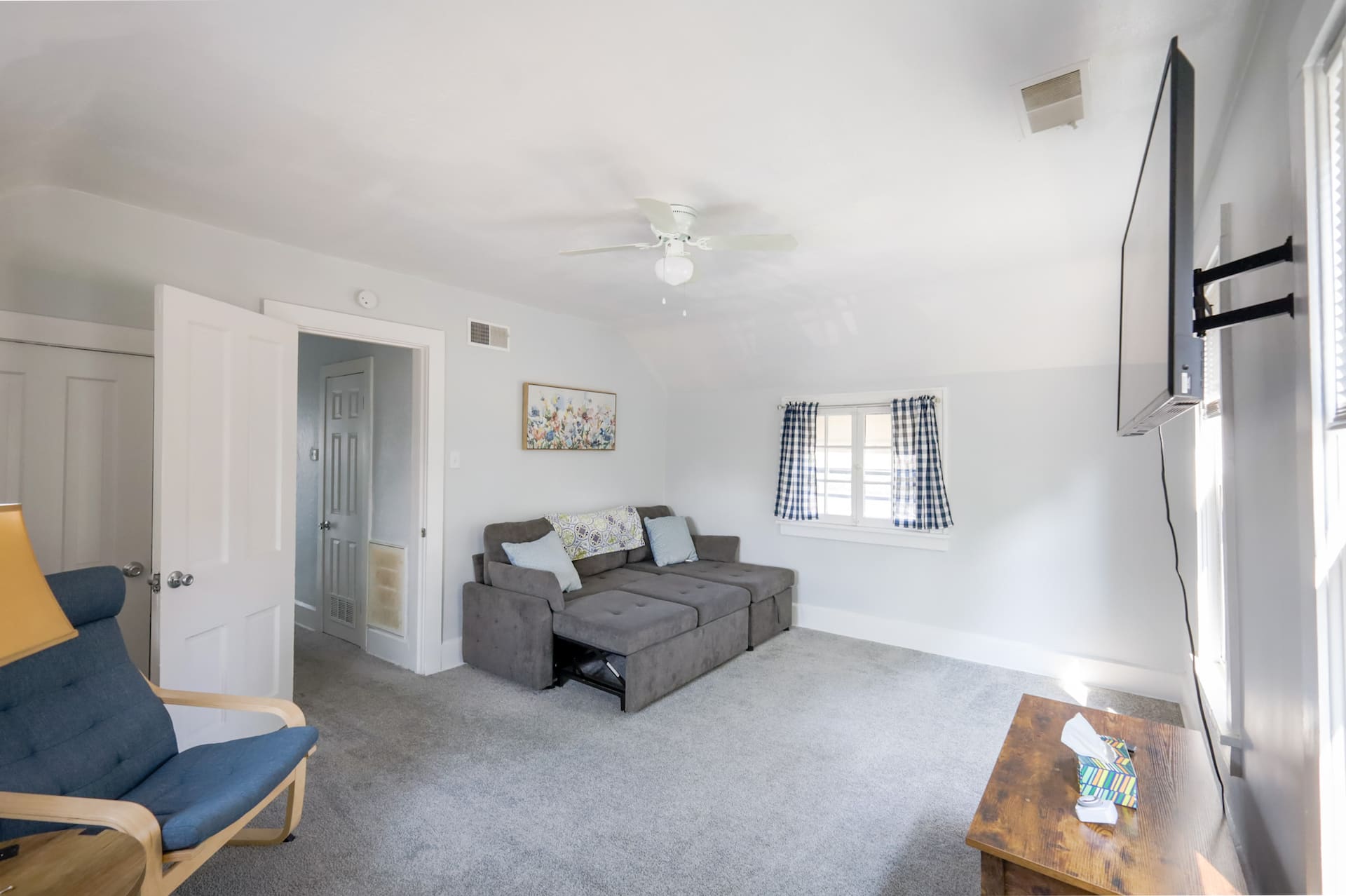 Modern 2BR • 1 Block from Downtown + RiverFront