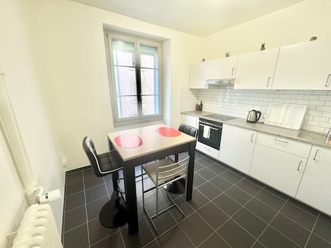 Top Airbnb: 2BR Apartment Genève-Plainpalais area in Plainpalais