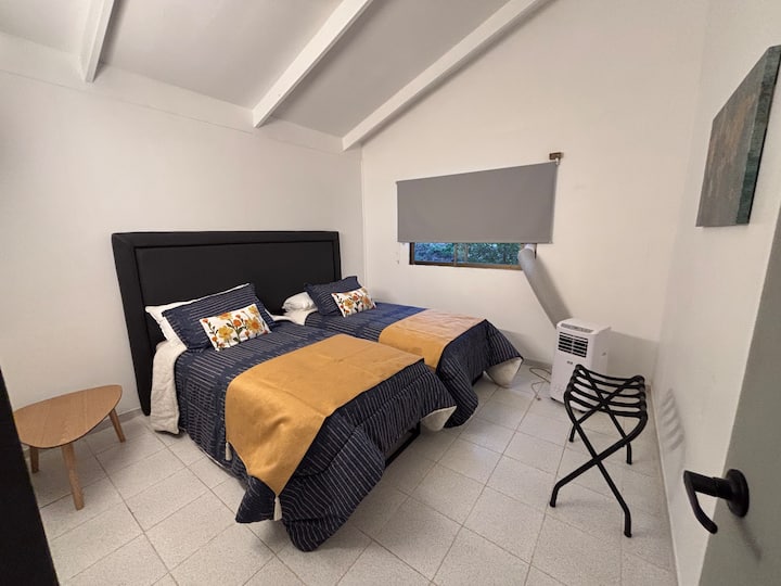 Habitación doble twin/ opción cama king size 