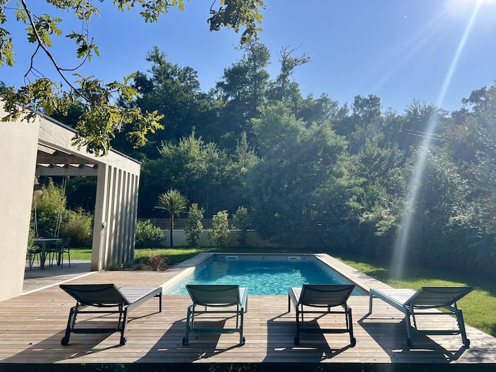 Villa Tuaana – Maison 8 Pers Avec Piscine Chauffée - Soorts-Hossegor