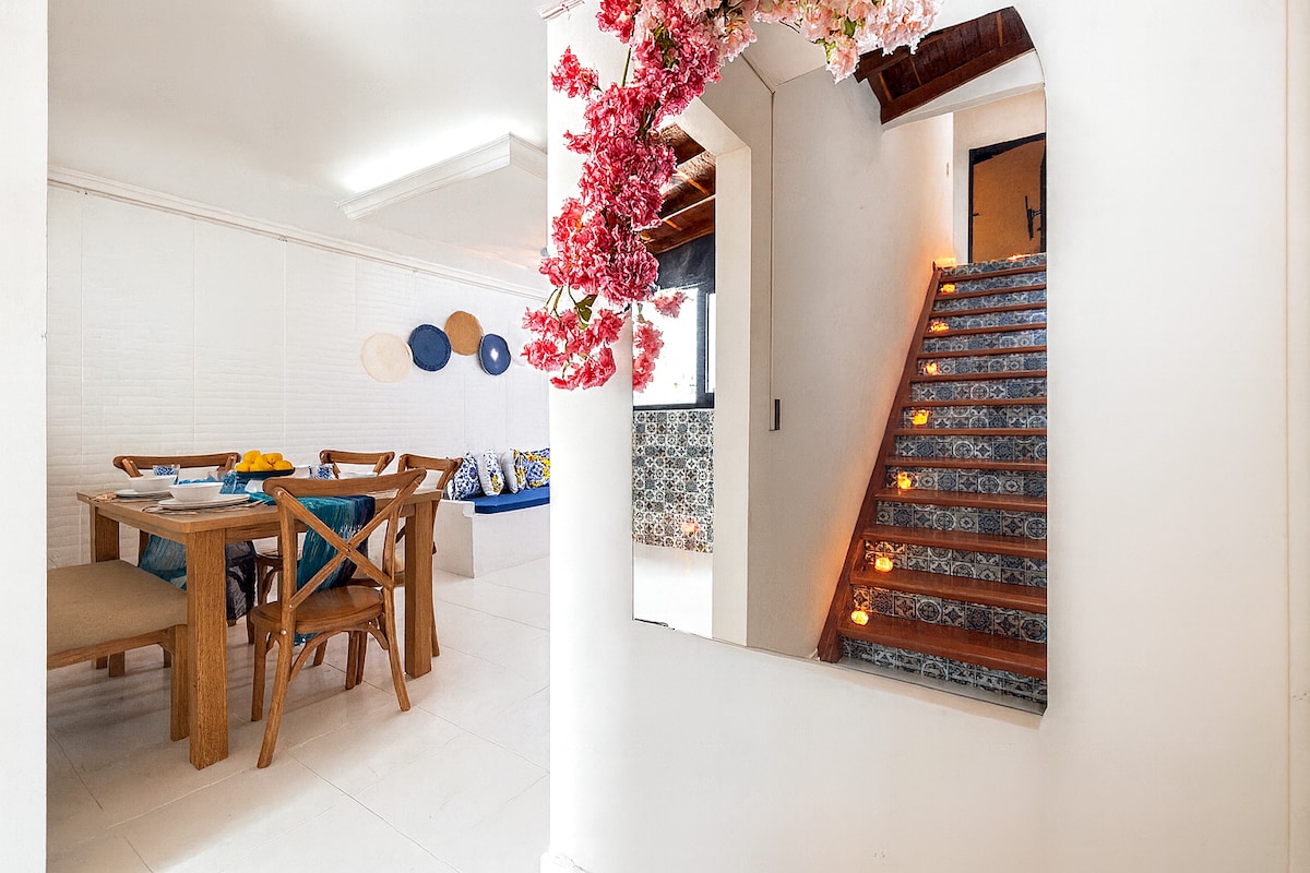 Entrada privada a la sala de estar 