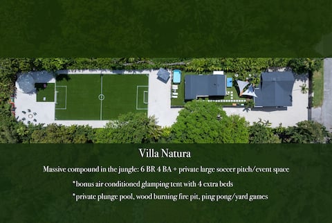 Villa Natura | Private Futbol Complex Oasis