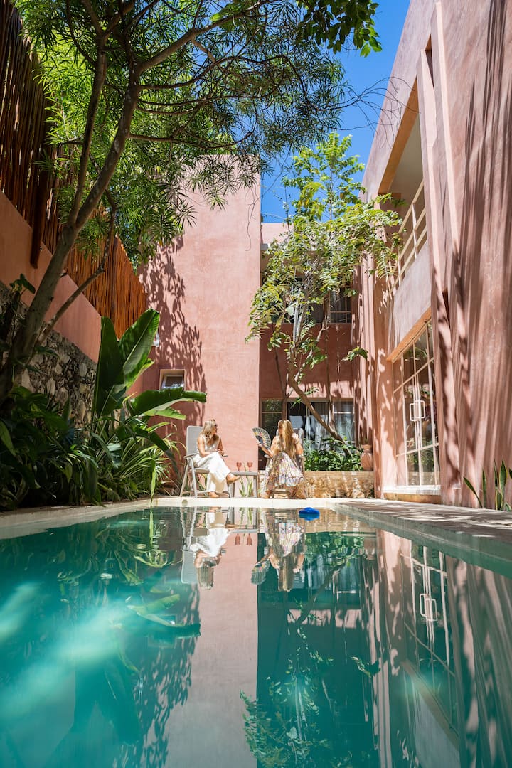 El Flamenco: Habitación Con Baño Privado - Mérida