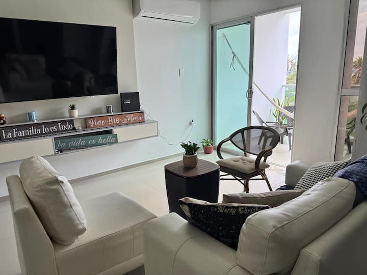 Blueloft |Apartamento Frente Al Mar |Aire-parqueo - Puerto Colombia