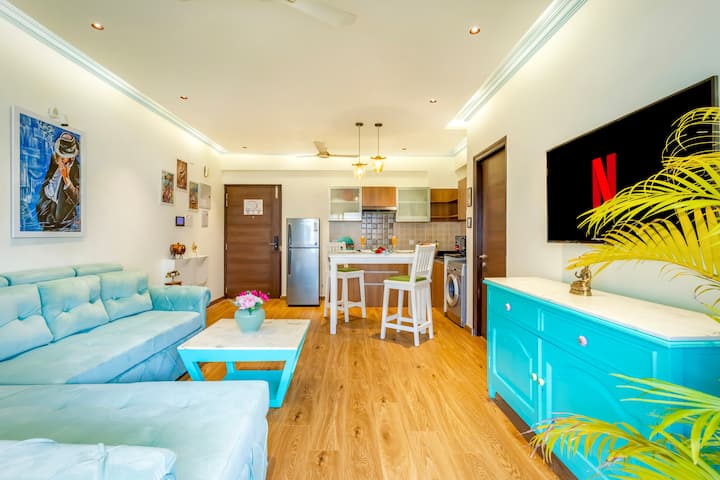 Luxury Suite @ Baga Beach, Calangute. Wi-fi+pool - Goa