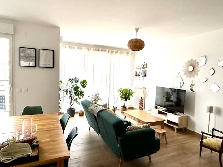Appartement Chaleureux Proche Paris - Sannois