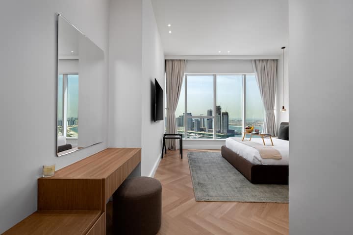 Dormitorio principal panorámico