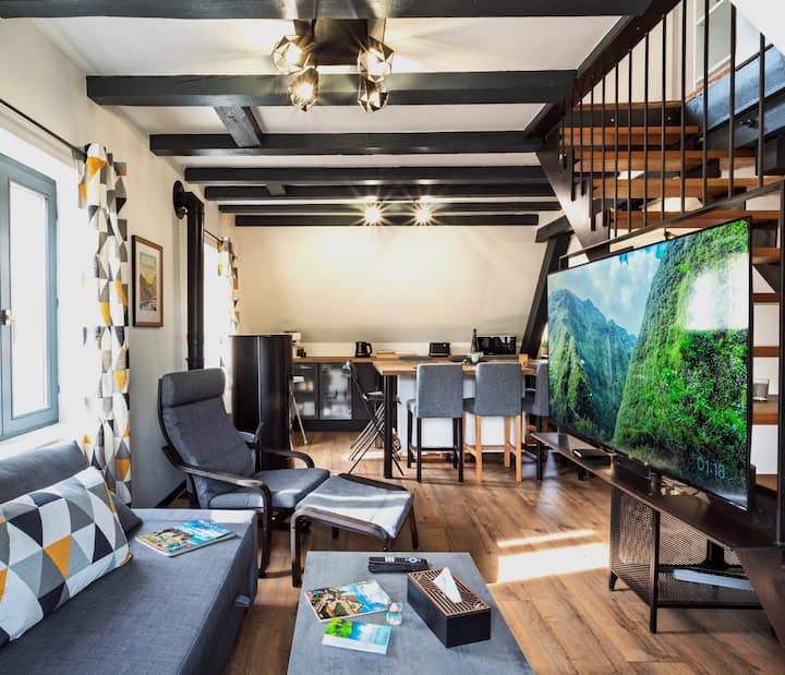 Confort Moderne Et Charme Alsacien – Vue Montagne - 멍스떼흐