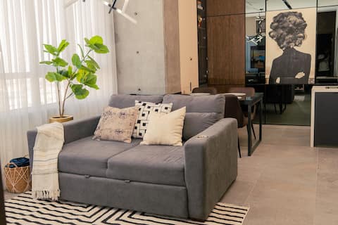 Successful Airbnb property: Luxury apartment in downtown Monterrey in Nuevo León