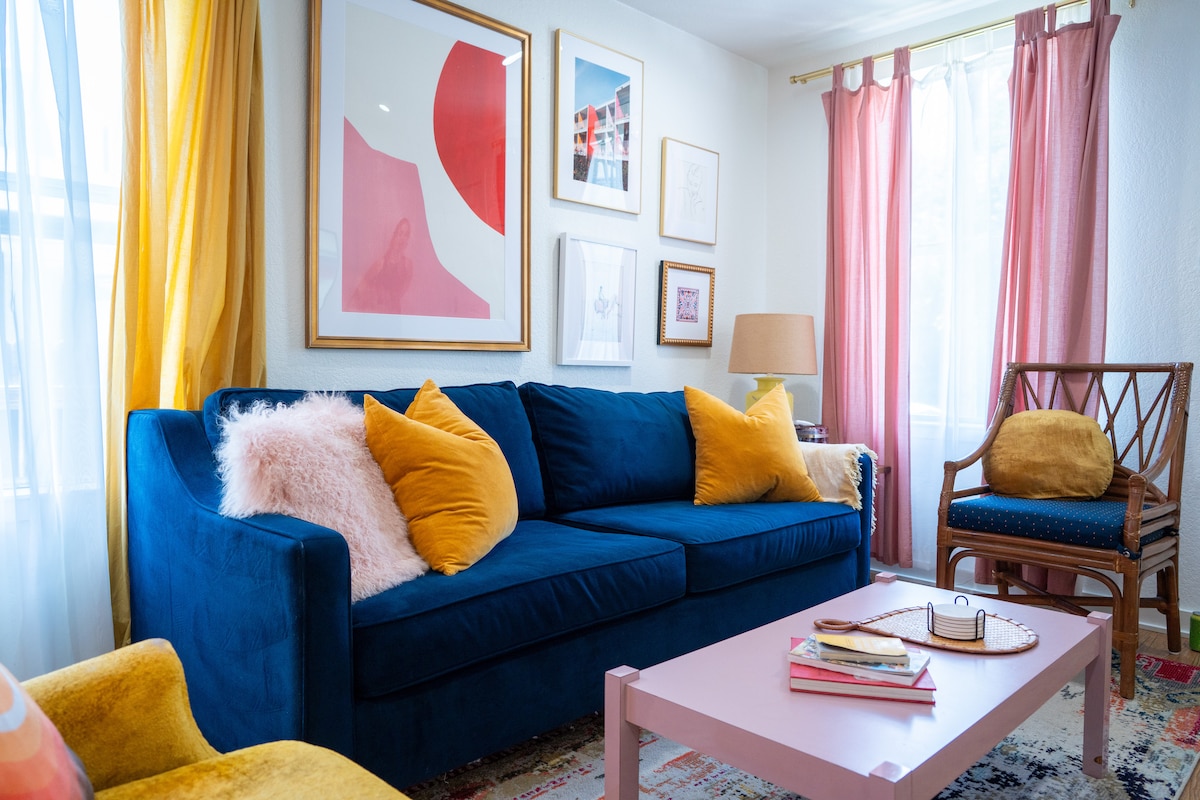 Walk to Downtown | 3BR Artsy Foodie Haven