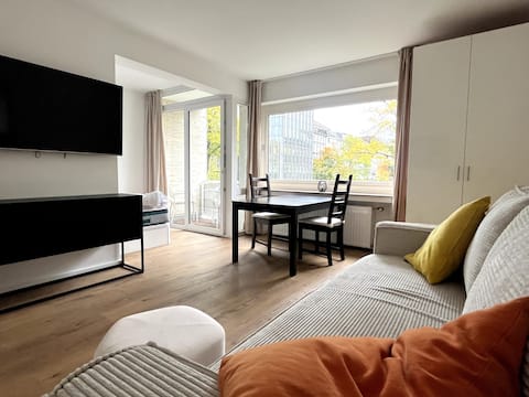 Beliebte Airbnb-Anzeige: New fully furnished apartment - Best location in Düsseltal