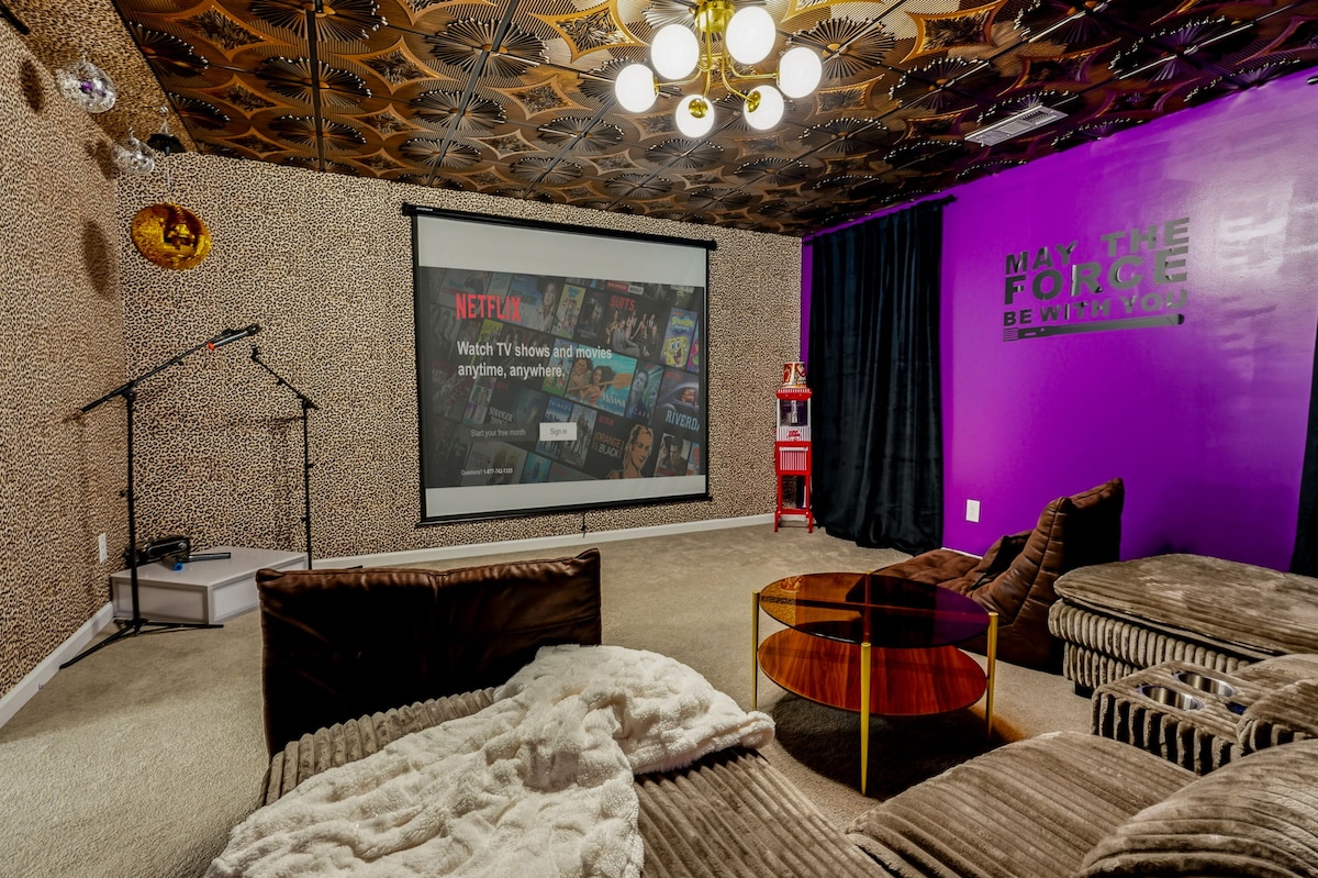 Wellness Home:Pool, Hot tub, Sauna, Theatre, Games