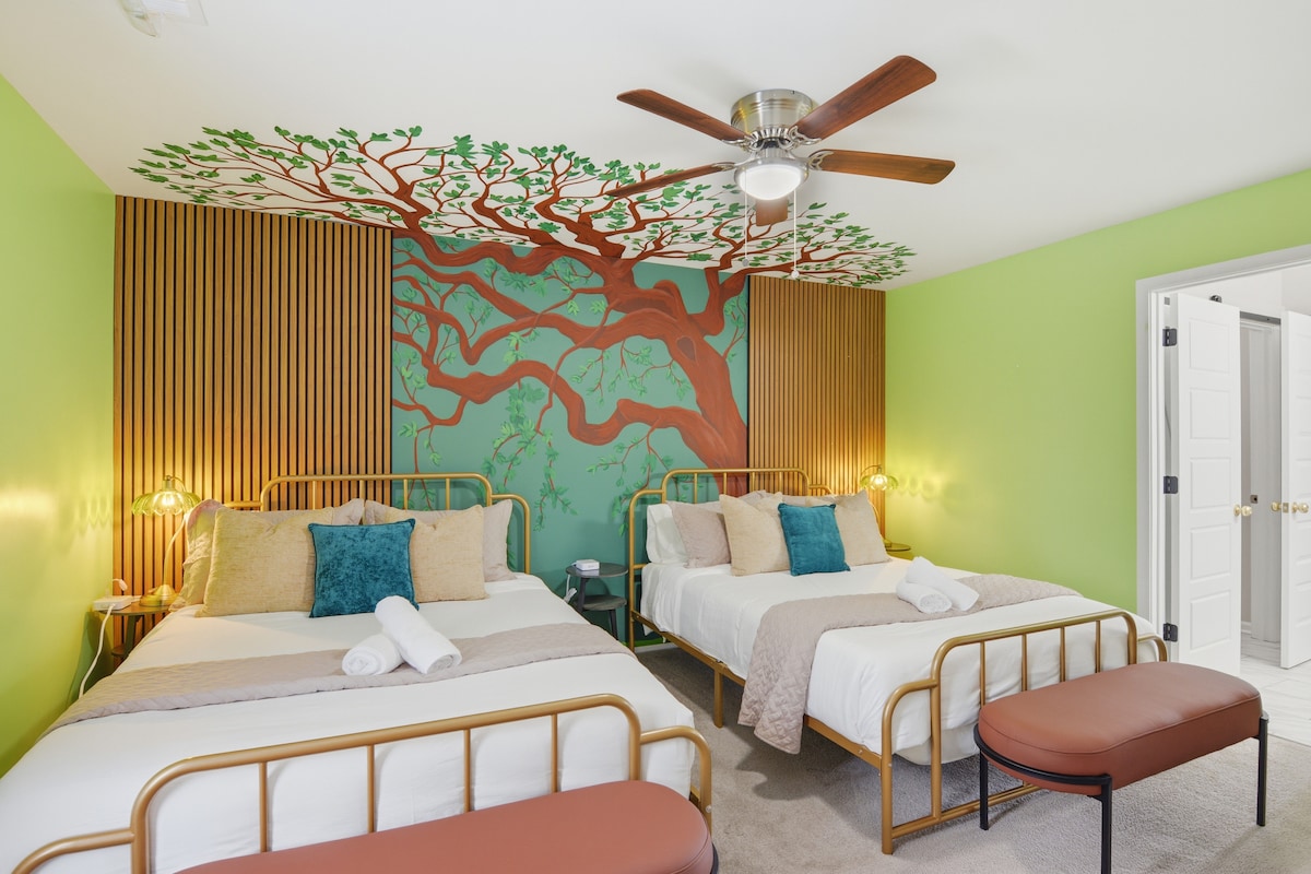 Wellness Home:Pool, Hot tub, Sauna, Theatre, Games