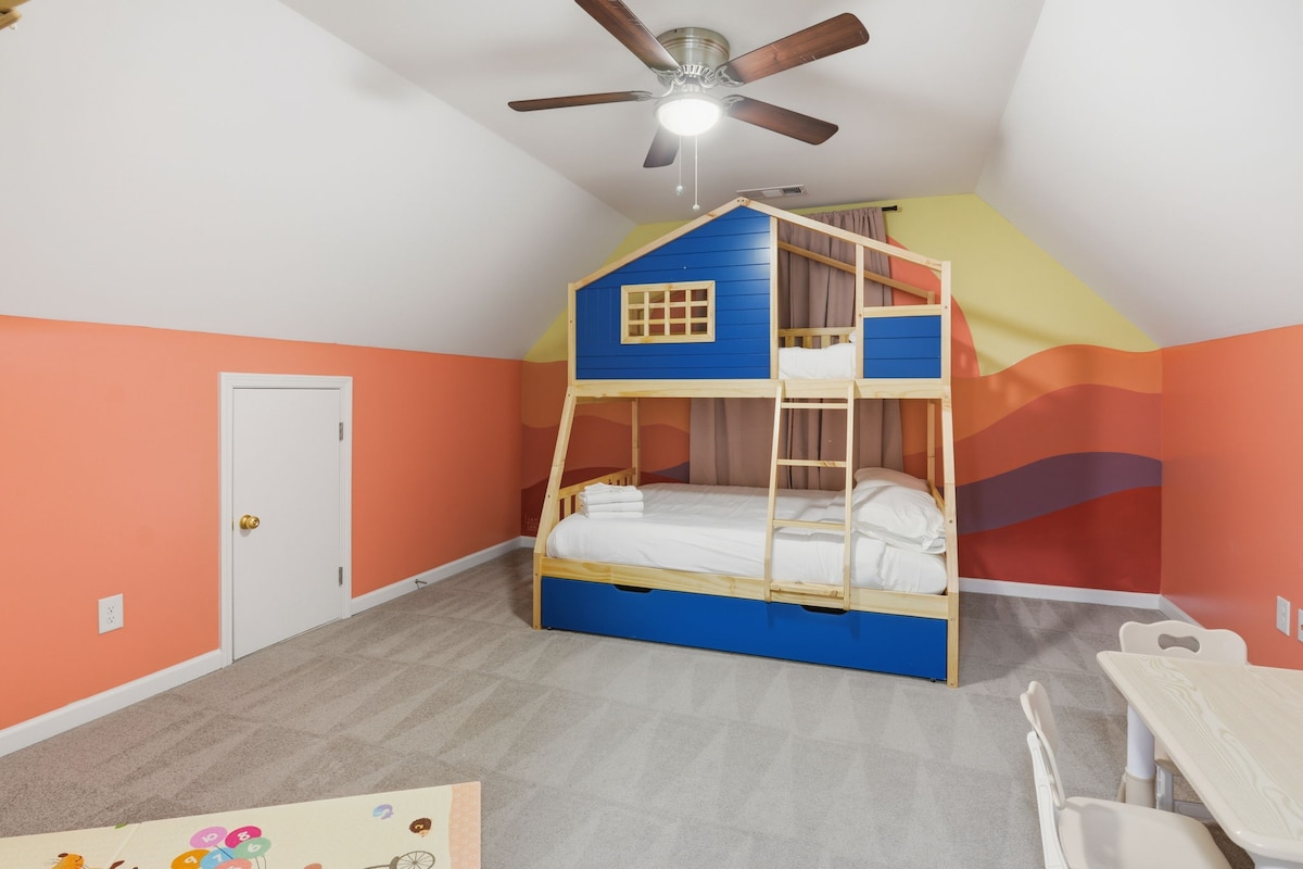 Wellness Home:Pool, Hot tub, Sauna, Theatre, Games