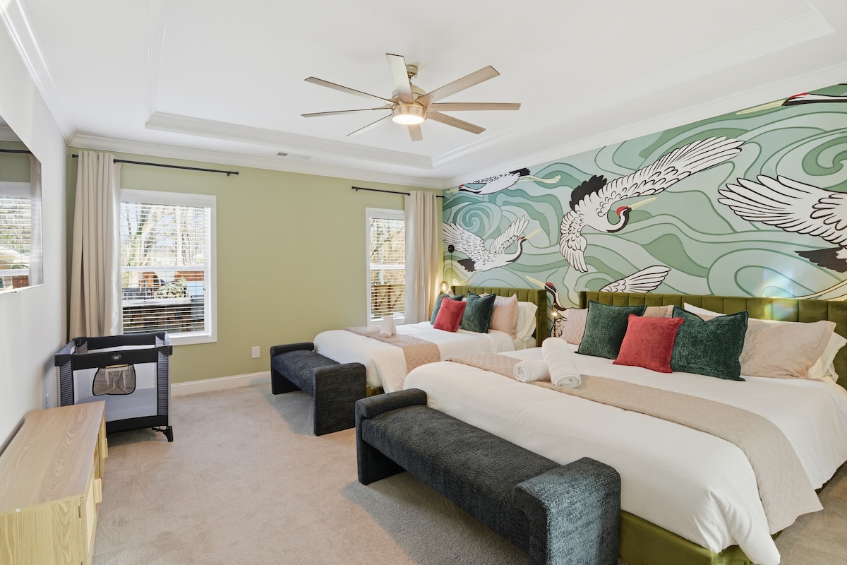 Wellness Home:Pool, Hot tub, Sauna, Theatre, Games