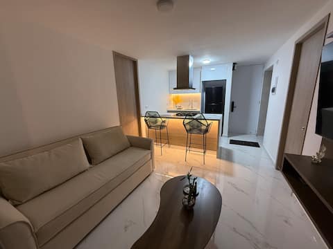Successful Airbnb property: Elegant Apartment with a Unique View in Floridablanca