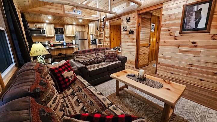 The Bear Den-abuts Public Land-high Speed Internet - Michigan