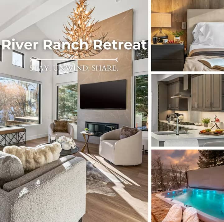 River Ranch Retreat | Luxe Living & Mountain Views - Edwards, CO