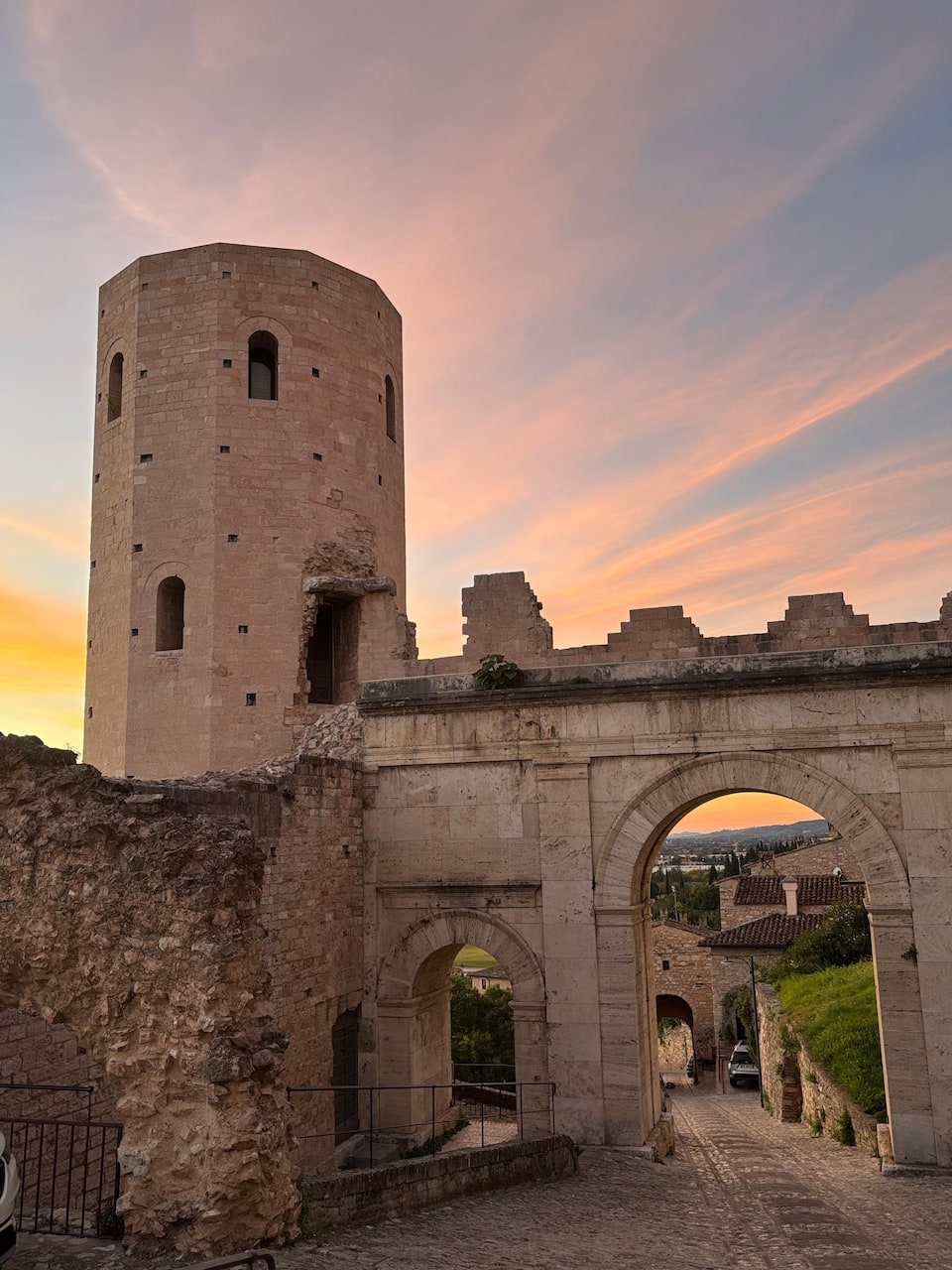 Lucy's House, against Spello's walls, Spello, Umbria, Italy, photo 10 of 10