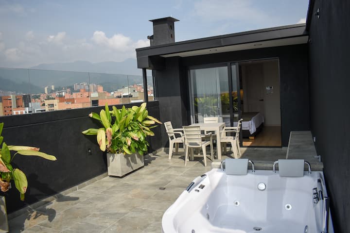 Suite ÉLite Con Terraza, Vistas úNicas De Medellín - Medellín, Colombia