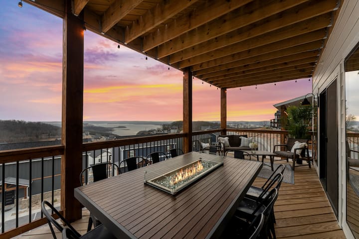 Stunning View-hot Tub-game Room-indoor Pool Access - ブランソン, MO