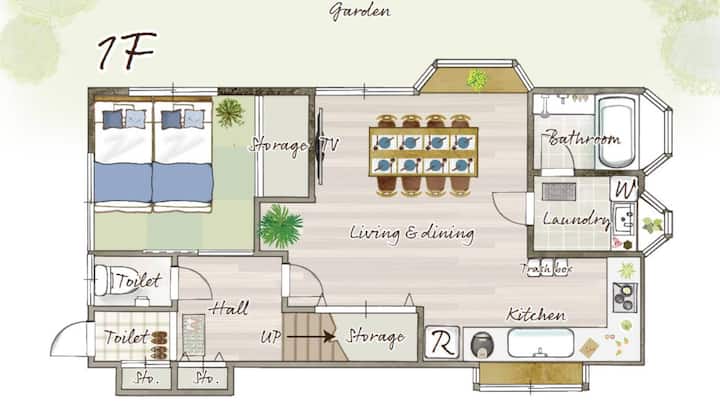 Pet-friendly Entire Home In Yokosuka | 4br 90m² - 横須賀市