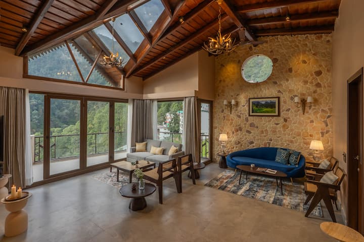 4br Avasa Stays W/jacuzzi, Wifi &Bonfire |Nainital - Nainital