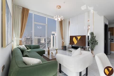 Top performing Airbnb: Vogue | Gemz Al Furjan near Ibn Battuta Mall in Jebel Ali First