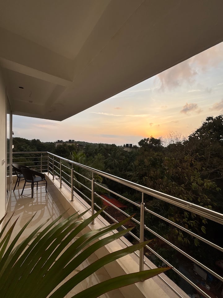 Goldstone-seaview Private Gazebo Terrace With Pool - Goa