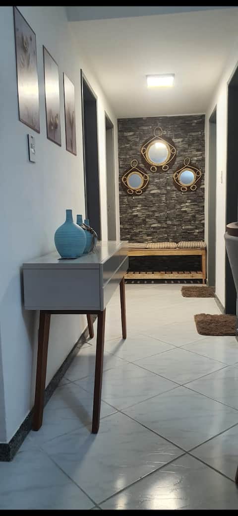 Top Airbnb: The best of AJU. Sun and sea 200 meters away. em Aracaju