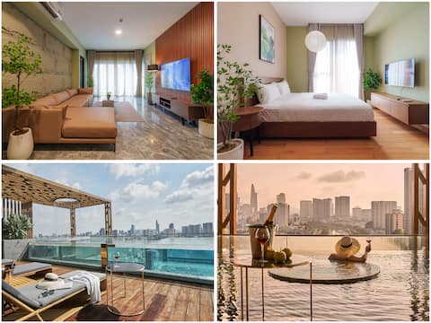 Spacious Property (2br+3bed+2wc)Pool/Gym/Center/D1
