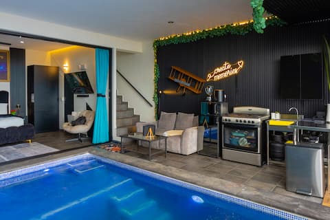 Top Airbnb: "El Principito" house with pool in Tonalá in Tonalá